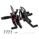 Rearset Rear set Footpegs Adjustable For BMW S1000RR S 1000 RR 2010-2011 Generic