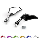 8mm 10mm Motocycle Chopper Cruiser Street Dirt Bike Rear View Mirrors