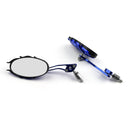 Universal Motorcycle Rearview Mirrors Rear View Mirror 8mm 10mm Generic