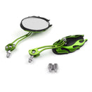 Universal Motorcycle Rearview Mirrors Rear View Mirror 8mm 10mm Generic