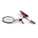 Universal Motorcycle Rearview Mirrors Rear View Mirror 8mm 10mm Generic