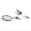 Universal Motorcycle Rearview Mirrors Rear View Mirror 8mm 10mm Generic