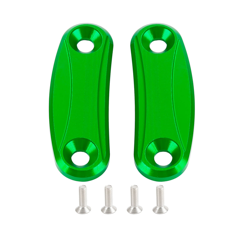 Kawasaki ZX-10R 2011-2015 Mirror delete blanking block off plates