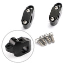 Billet Alu 1 Rise 7/8 Handle Bar Risers For Motorcycle ATV Motorbike Quad Generic
