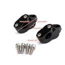 Billet Alu 1 Rise 7/8 Handle Bar Risers For Motorcycle ATV Motorbike Quad Generic