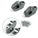 Billet Alu 1 Rise 7/8 Handle Bar Risers For Motorcycle ATV Motorbike Quad Generic