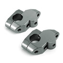 Billet Alu 1 Rise 7/8 Handle Bar Risers For Motorcycle ATV Motorbike Quad Generic