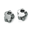 Billet Alu 1 Rise 7/8 Handle Bar Risers For Motorcycle ATV Motorbike Quad Generic