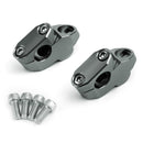 Billet Alu 1 Rise 7/8 Handle Bar Risers For Motorcycle ATV Motorbike Quad Generic