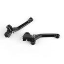 Pair CNC Dirt Bike Pivot Brake Clutch Levers For Suzuki RMZ250 2005-2006 Generic