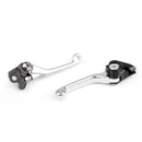 Pair CNC Dirt Bike Pivot Brake Clutch Levers For Suzuki RMZ250 2005-2006 Generic