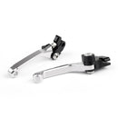 Pivot Brake Clutch Levers For Kawasaki KX125 KX250 06-08 KX250F/KX450F 2012 Generic