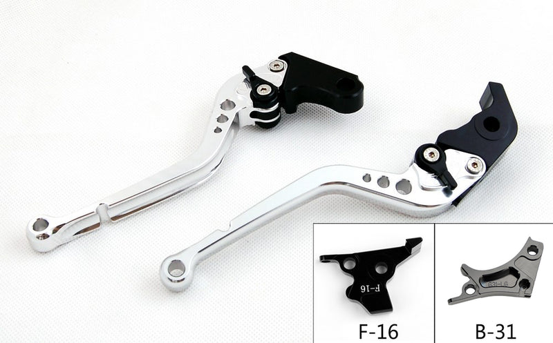 Motorcycle Long Adjustable Brake Clutch Levers For BMW G310R G310GS 2017-2018 BK Generic