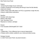 2017-2020 Kawasaki Z650 Ninja 650 Carbon Side Frame Cover Panel Fairing Cowl