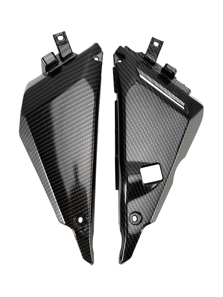 2017-2020 Kawasaki Z650 Ninja 650 Carbon Side Frame Cover Panel Fairing Cowl