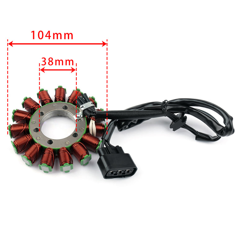 15-Pole Alternator Stator 104mm For BMW S1000R 13-21 S1000RR 09-19 - 12317718420