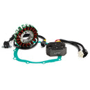 1999-2002 Suzuki SV650 SV650S Magneto Stator + 2-plug Voltage Rectifier + Gasket