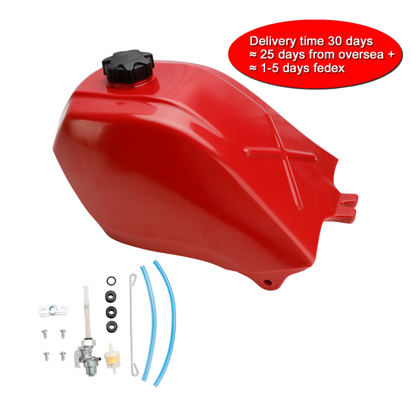 NEW Gas Fuel Tank w/Cap Petcock Fit for Honda ATC250ES Big Red 250 1985-1987 86