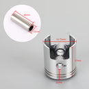 Piston Kit & Rings Set Fit For Suzuki AH AG 100 Address V100 91 - 00 STD(52.50mm)0.25MM(52.75mm)0.50MM(53mm)Bore Size Generic