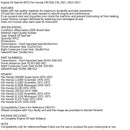 Honda CB100 SL100 XL100 CB125S CL100 Engine Oil Seal Kit Set 6pcs Seals