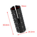 Rear Brake Enlarger Lever Pedal Extension Aluminium For Bmw Most Models Gray