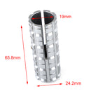 Rear Brake Enlarger Lever Pedal Extension Aluminium For Bmw Most Models Gray