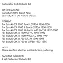 Carburetor Rebuild Repair Kit for Suzuki GSF 1200 Bandit GSXR 1100 750 Carb Generic