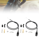2x Carburetor Choke Cable Plunger Kit fit for Honda Rancher TRX350 FM TM TE 00-06