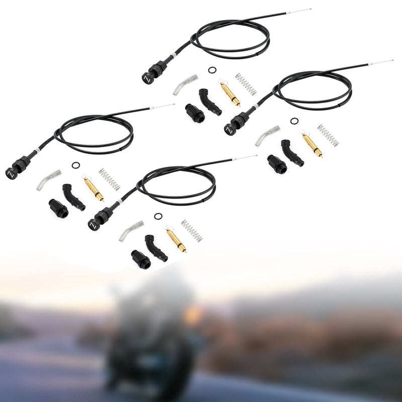 4x Carburetor Choke Cable Plunger Kit fit for Honda Rancher TRX350 FM TM TE 00-06