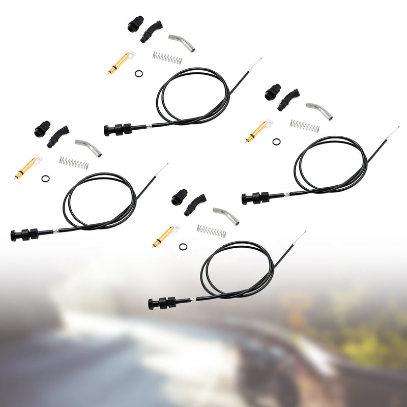 4x Carburetor Choke Cable Plunger Kit fit for Honda Rancher TRX350 FM TM TE 00-06