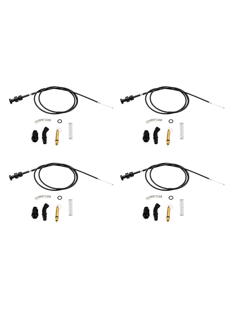 4x Carburetor Choke Cable Plunger Kit fit for Honda Rancher TRX350 FM TM TE 00-06