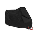 L/XXL/3XL Motorcycle Bike Cover Waterproof Scooter Outdoor Rain UV Protector BLK Generic