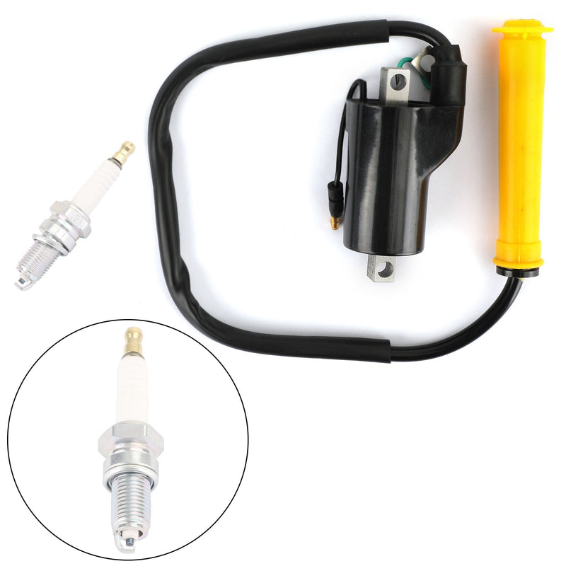 Ignition Coil + Spark Plug for Honda Sportrax 400 TRX400EX XR400R 30500-HN1-003 Generic