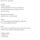 Ignition Coil + Spark Plug for Honda Sportrax 400 TRX400EX XR400R 30500-HN1-003 Generic