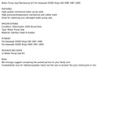 Water Pump Seal Mechanical Kit Fits Kawasaki EX500 Ninja 500 500R 1987-2009 Generic