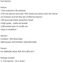 Fuel Injector EAT259 49033-2060 490332060 for KAWASAKI MULE 4000 4010 09-17 Generic