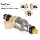 15710-58B00 Fuel Injectors For Suzuki Sidekick Tracker X-90 1.6L INP-470 Generic