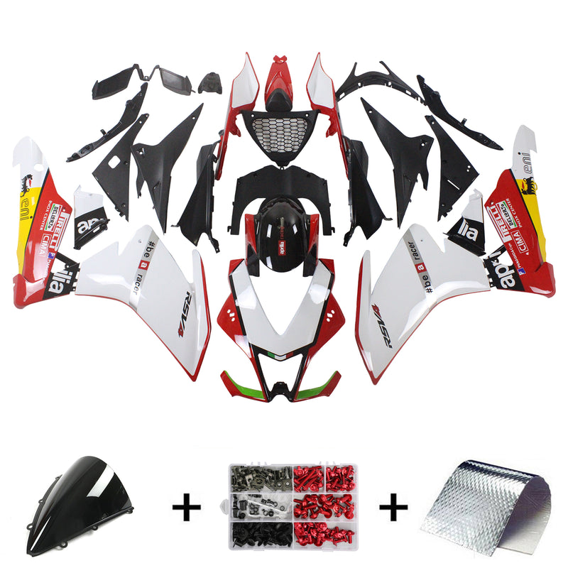 Amotopart Aprilia RSV4 1000 2009-2015 Fairing Kit Bodywork Plastic ABS