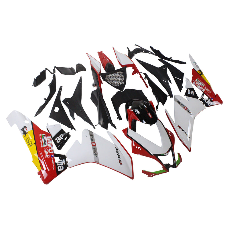 Amotopart Aprilia RSV4 1000 2009-2015 Fairing Kit Bodywork Plastic ABS