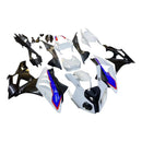 Fairings for 2009-2014 BMW S1000RR White Blue SRR  Generic