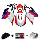 Fairings for 2007-2012 Ducati 1098 1198 848 Red & White Xerox  Generic