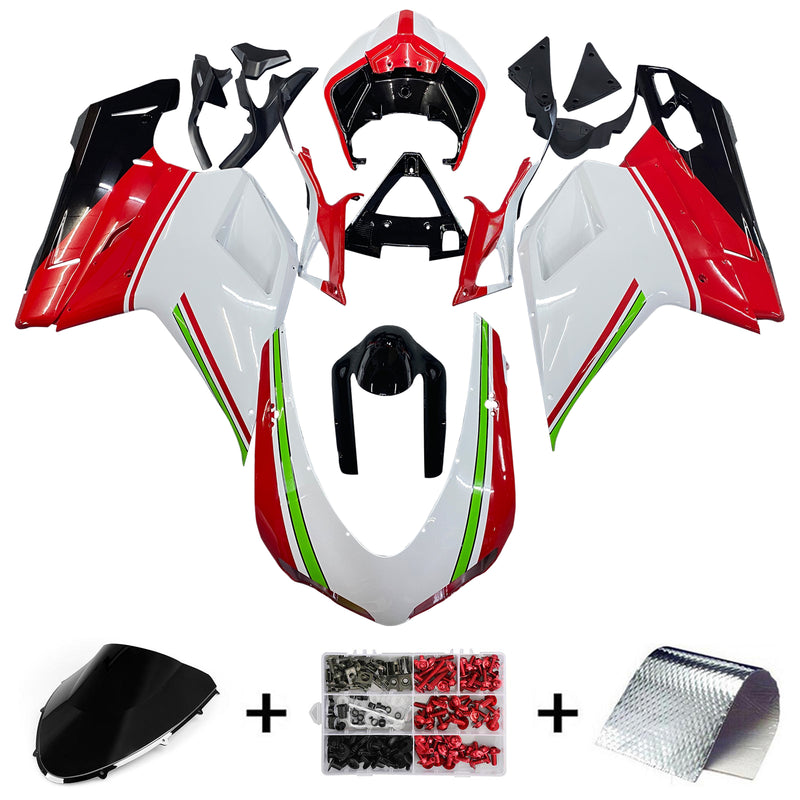 Fairing Kit Bodywork ABS fit For Ducati 1098 1198 848 2007-2011 Generic