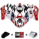 Amotopart Ducati 1098 1198 848 2007-2011 Fairing Kit Bodywork ABS