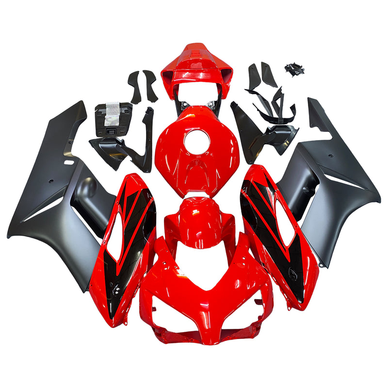 Fairing Kit Bodywork ABS Black Red fit for Honda CBR1000RR 2004 2005 Generic