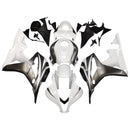 ABS Injection Mold Bodywork Fairing Kit For Honda CBR600RR 2007 2008 White Black Generic
