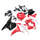 ABS Injection Mold Bodywork Full Fairing Kit For Honda CBR600RR 2009-2012 Red White Generic