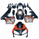 Fairings 2003-2004 Honda CBR 600 RR Black Matte Valentino Rossi Moto  Generic
