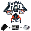 Fairings 2003-2004 Honda CBR 600 RR Black Matte Valentino Rossi Moto  Generic