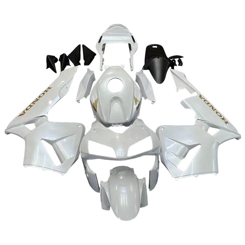 Fairings 2003-2004 Honda CBR 600 RR Metallic White Honda Racing Generic