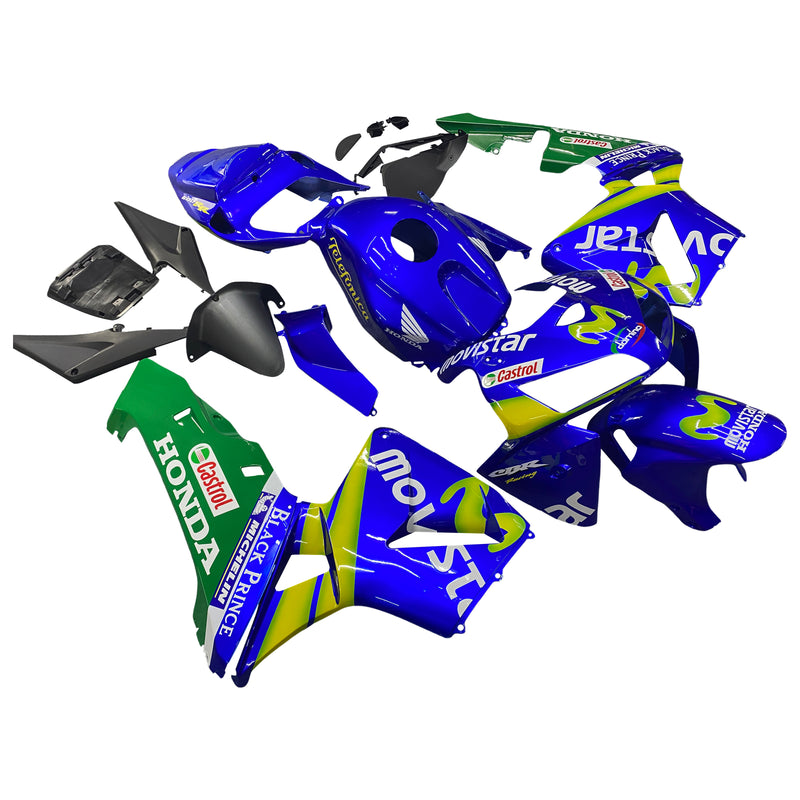 Fairings 2005-2006 Honda CBR 600 RR Blue & Green Movistar Racing Generic